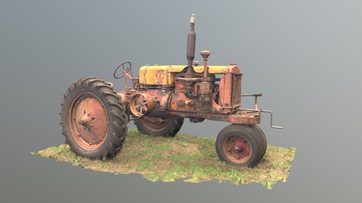 MM Twin City MTA tractor 3D Model
