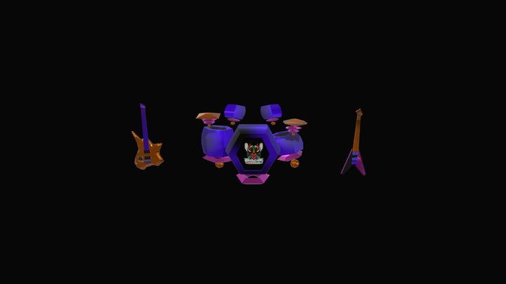 SAMURAIBAND x IMAGINATIO 3D Model
