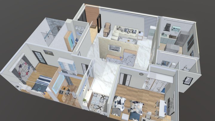 Interior Design 3D Model