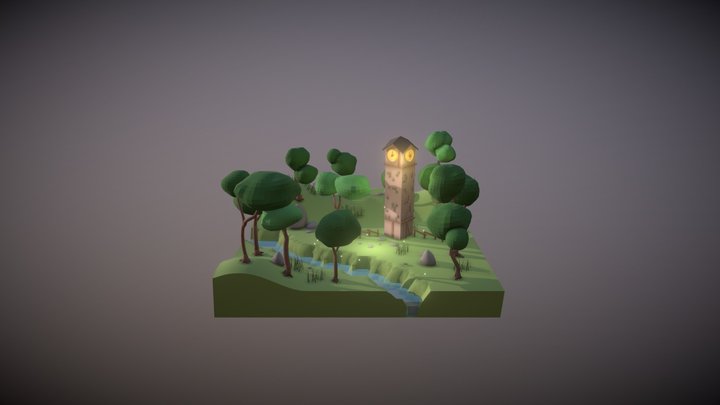 Cubeworld 3D Model
