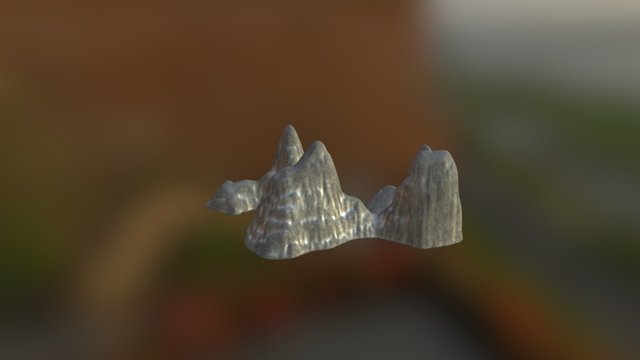 Small Mountains 3D Model