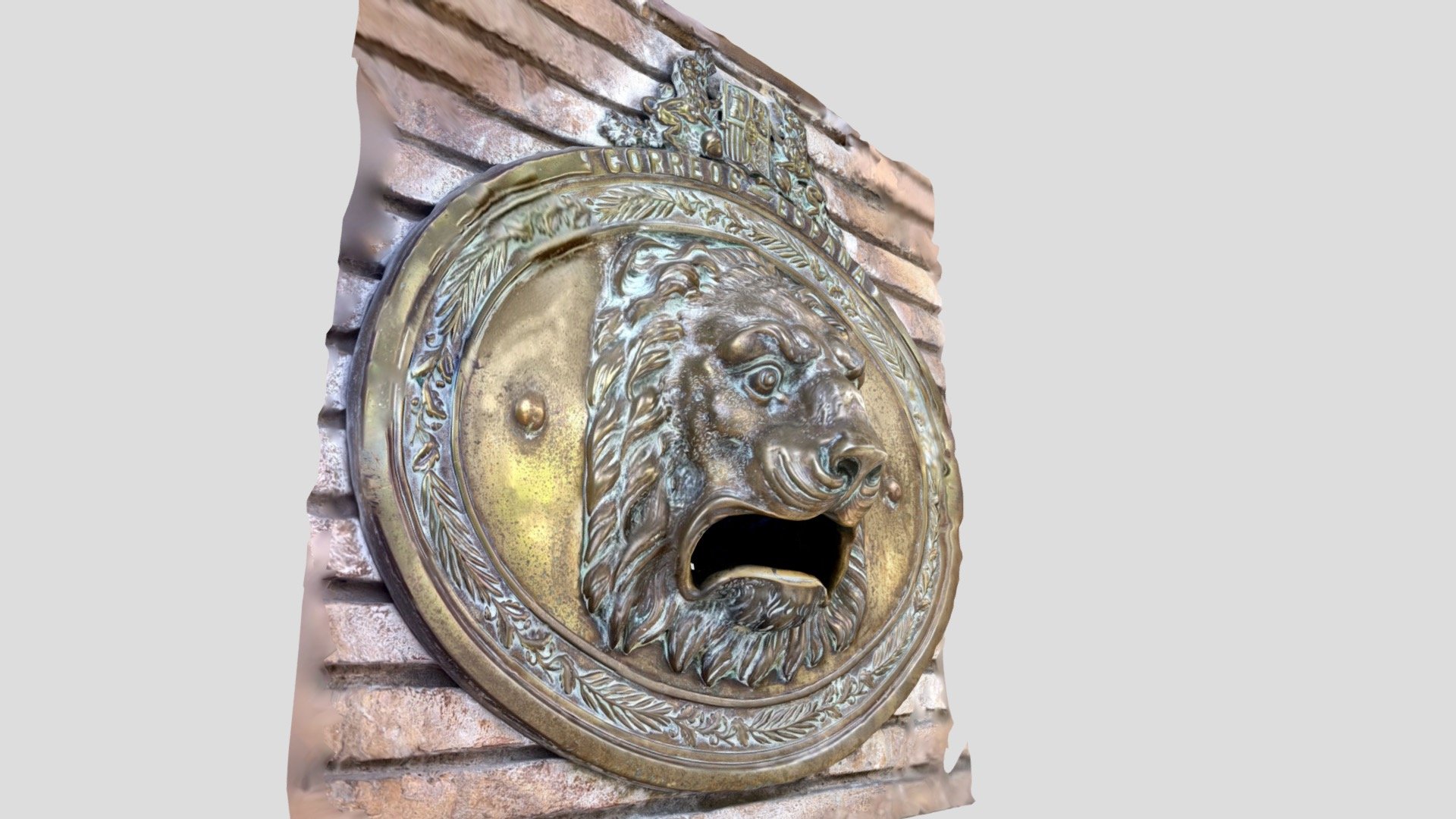 Buzón Correos en Zaragoza España — Sketchfab embed 3D viewer