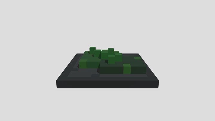 Dungeon Moss - Voxel 32x32 – Modello 3D gratuito STL