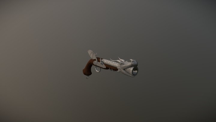 Dragon gun 3D Model