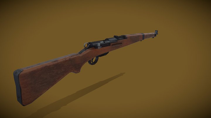 Karabiner Modell 1931 (K. 31/Kar. 31/Mq. 31) 3D Model