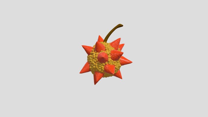 Prainea limpato/Kesusu fruit – Free 3D Model STL