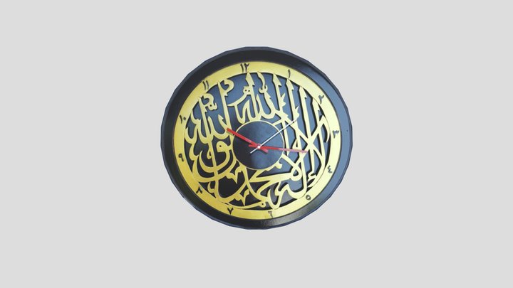 JAM KALIGRAFI 36” 3D Model
