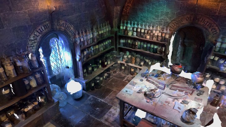 Snape’s Lab 3D Model