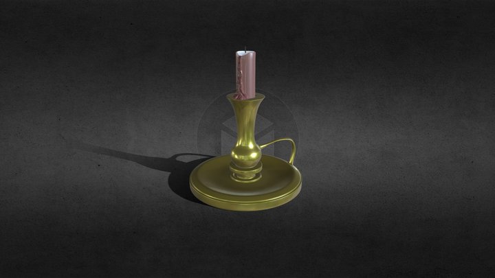 Candelholder 3D Model