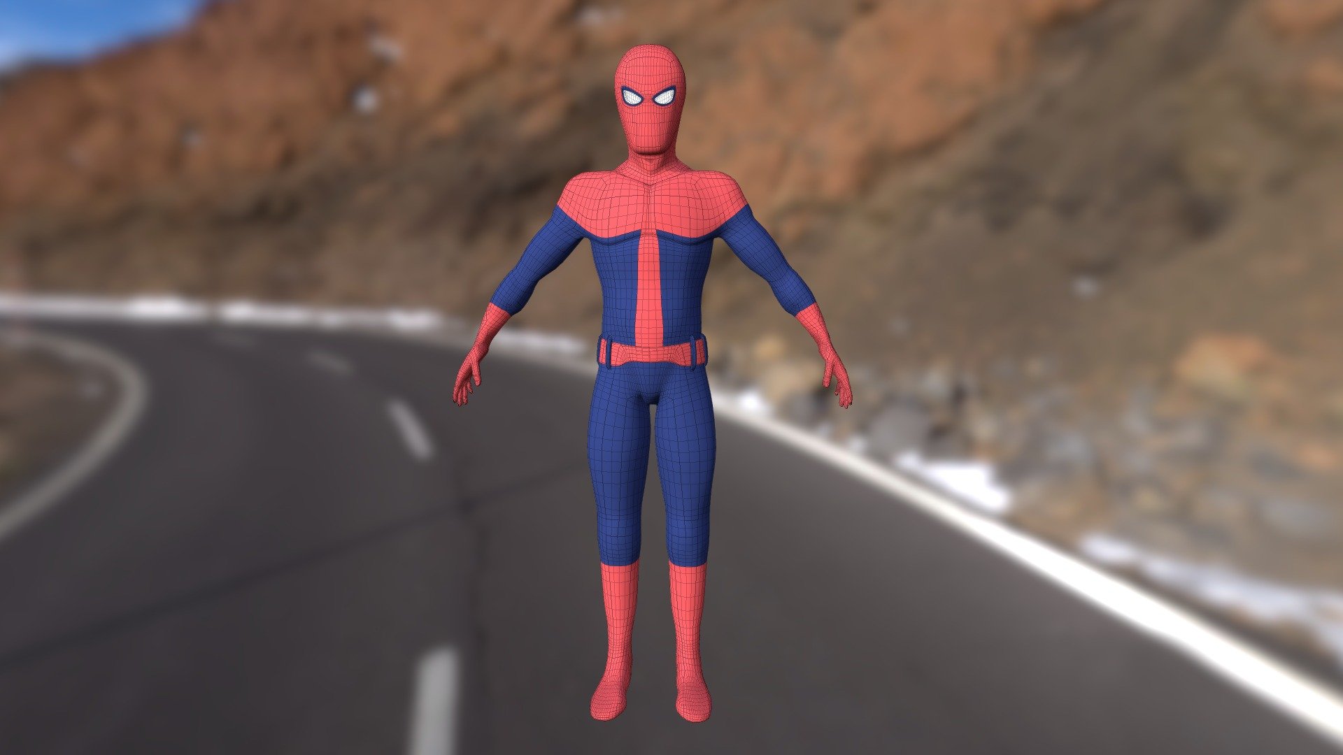 Spiderman - 3D model by Auspicious Art and Graphics (AAG) (@auspicious)  [1a6fb39]