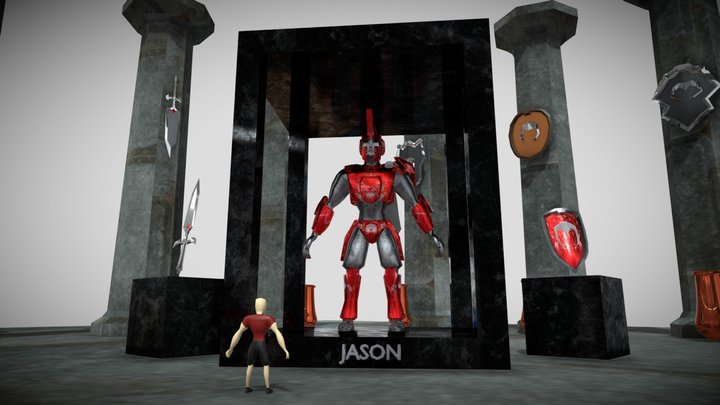La legendaria armadura JASON- final 3D Model