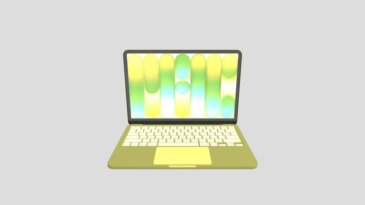 MacBook Neo – Modèle 3D gratuit STL