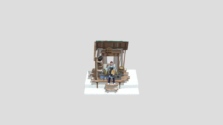 3DASCR A2 3D Model