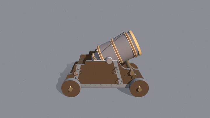Medieval Weapon 3D Model