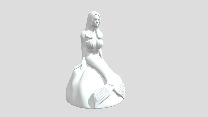 mermaid 3D Model