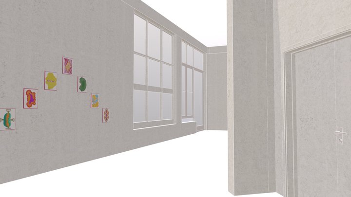 Galería del Teatro - Mauge Suárez 3D Model