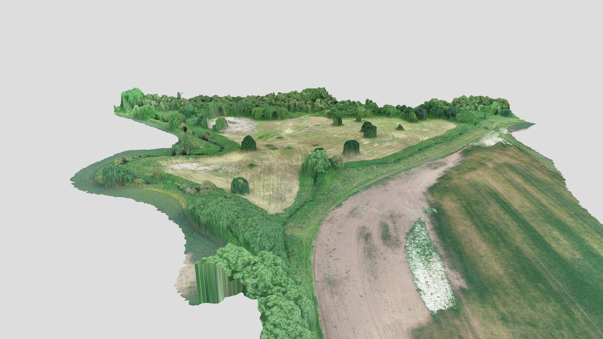 Rivers confluence restoration pre-works survey