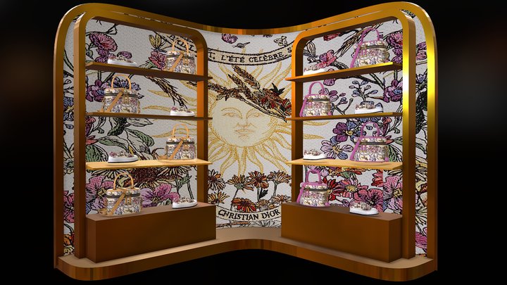 Doir Visual Merchandising display – Modello 3D gratuito STL