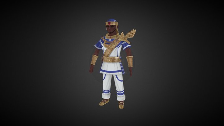 [STUDENT WORK]  Chara 3D 3D Model