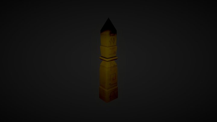 Obelisk 3D Model
