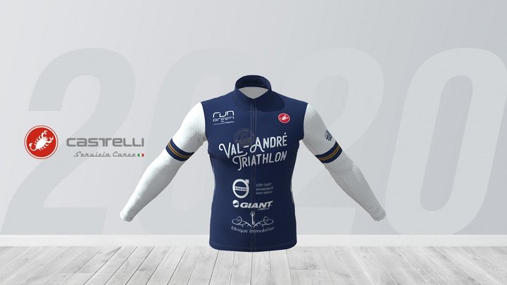 Val André 2020 - thermal jersey 3D Model