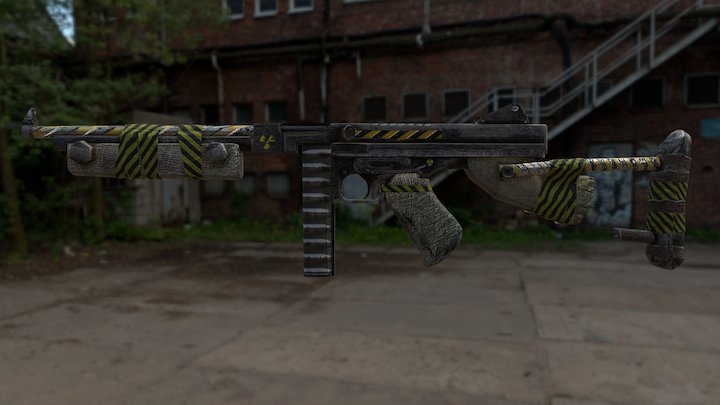 [STEAM WORKSHOP] Radioactive Thompson 3D Model