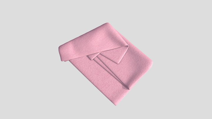 Soft Blanket 3D Model