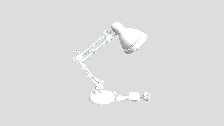 desk lamp (white)