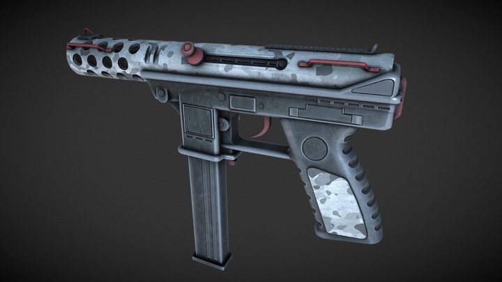 Tec9 Arctic Avenger 3D Model