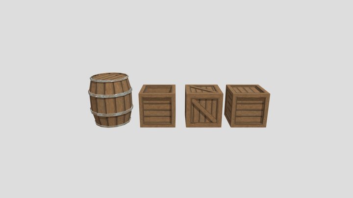 MedievalBoxes 3D Model