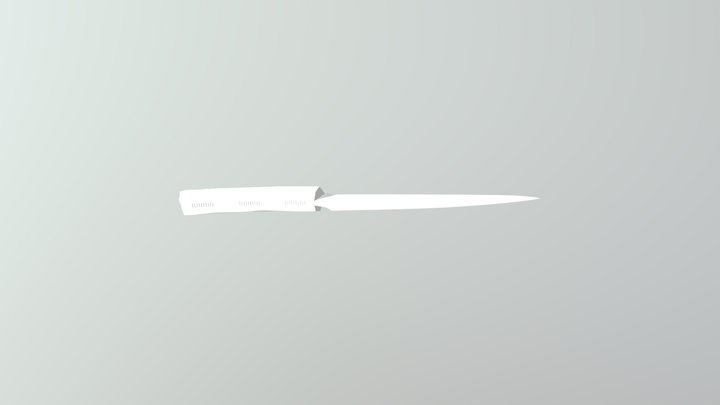 Blade Legend Kitchen Knife Sample 3D Model