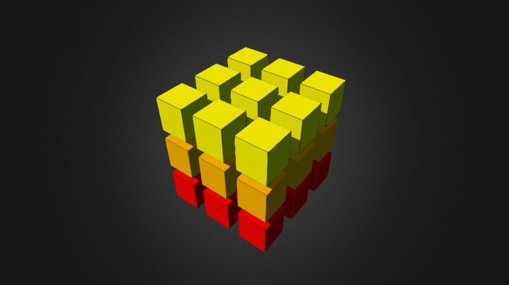 Cube test for wireframe - 3D model by Tim Hanson (@toppps) [1a79424 ...
