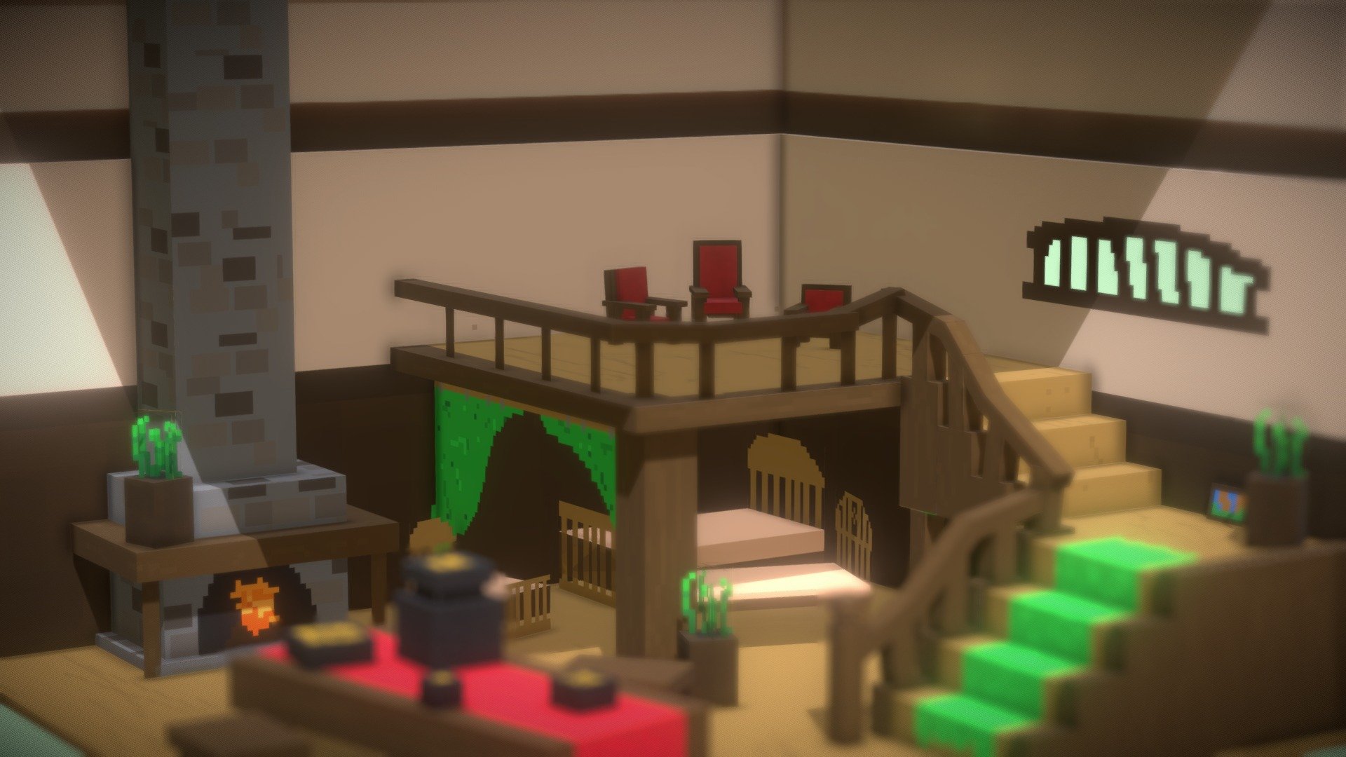 The Bears House - Buy Royalty Free 3D model by CoolPixelpro [1a796f0 ...