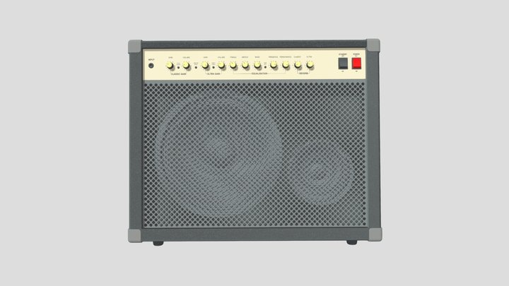 amplifier 3D Model