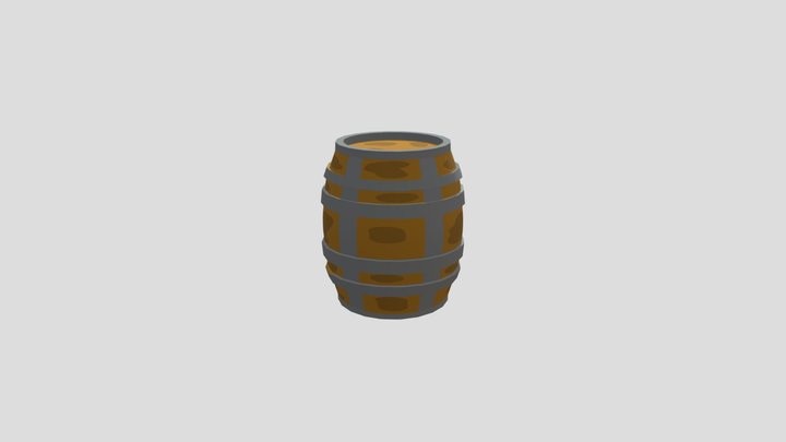 Barrel 3D Model