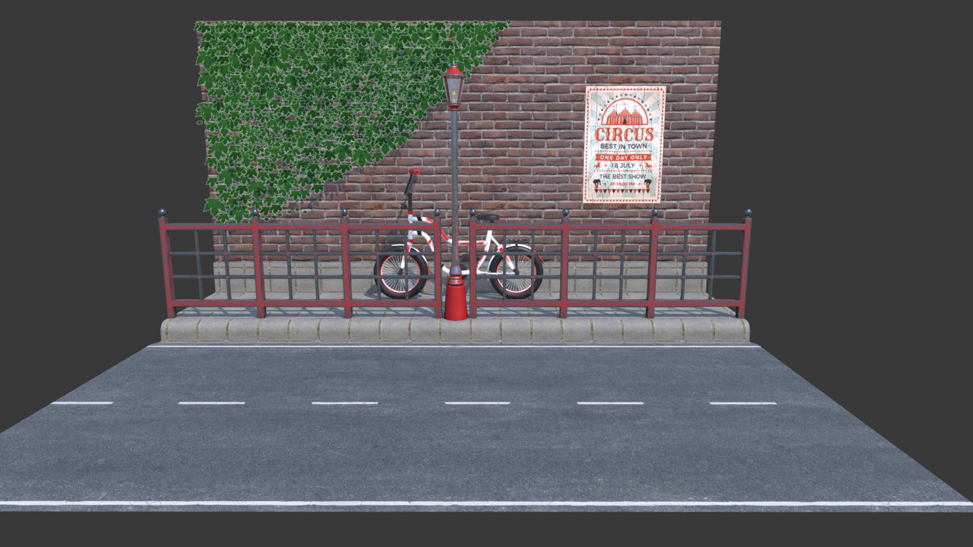 BG Model Low Ploy