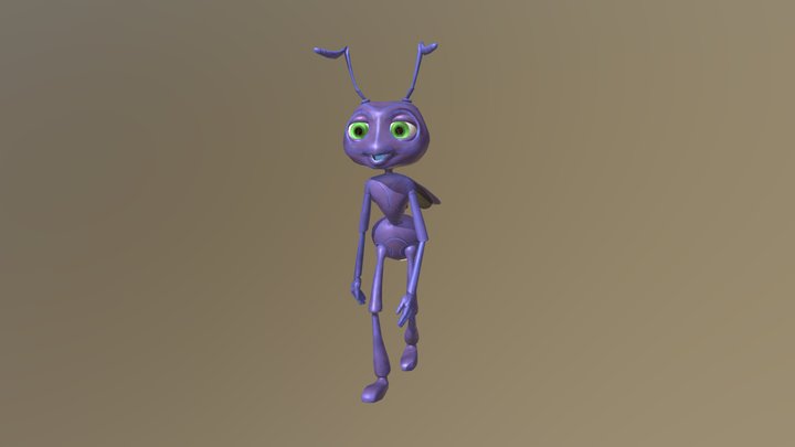Mr. Glowbutt - Avatar 3D Model