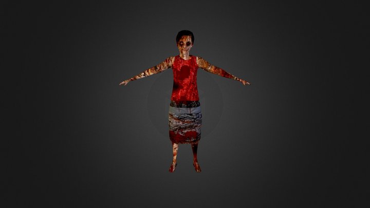 Zombie2 3D Model
