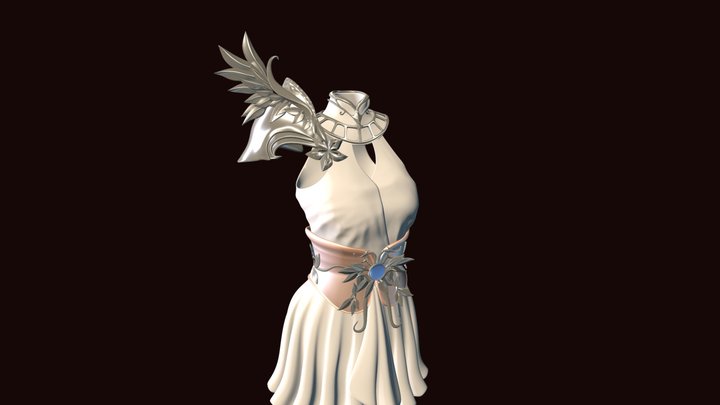 Lost Ark Ninave Cloth 3D Model