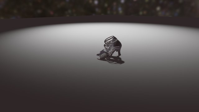 Dancing shoe V003 3D Model