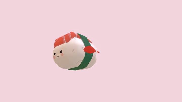 Sushi-Fish 3D Model