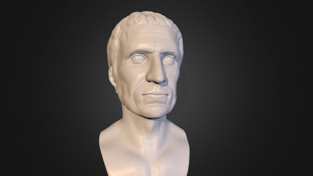 Base Mesh Caesar 3D Model