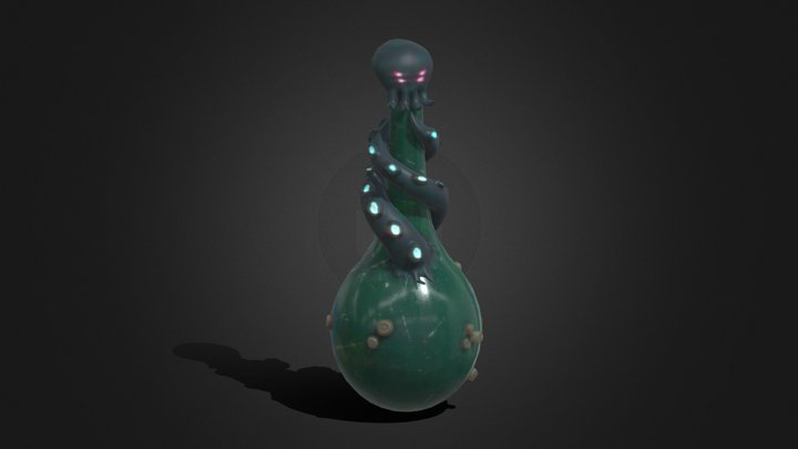 [Student Work] Kraken Summoning Potion 3D Model
