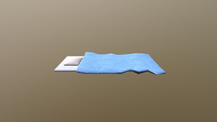Japanese bed 3D Model