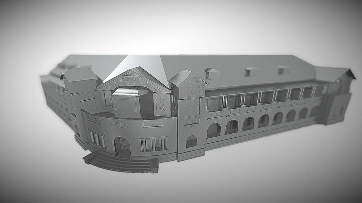 台北市鐵道部園區 3D Model