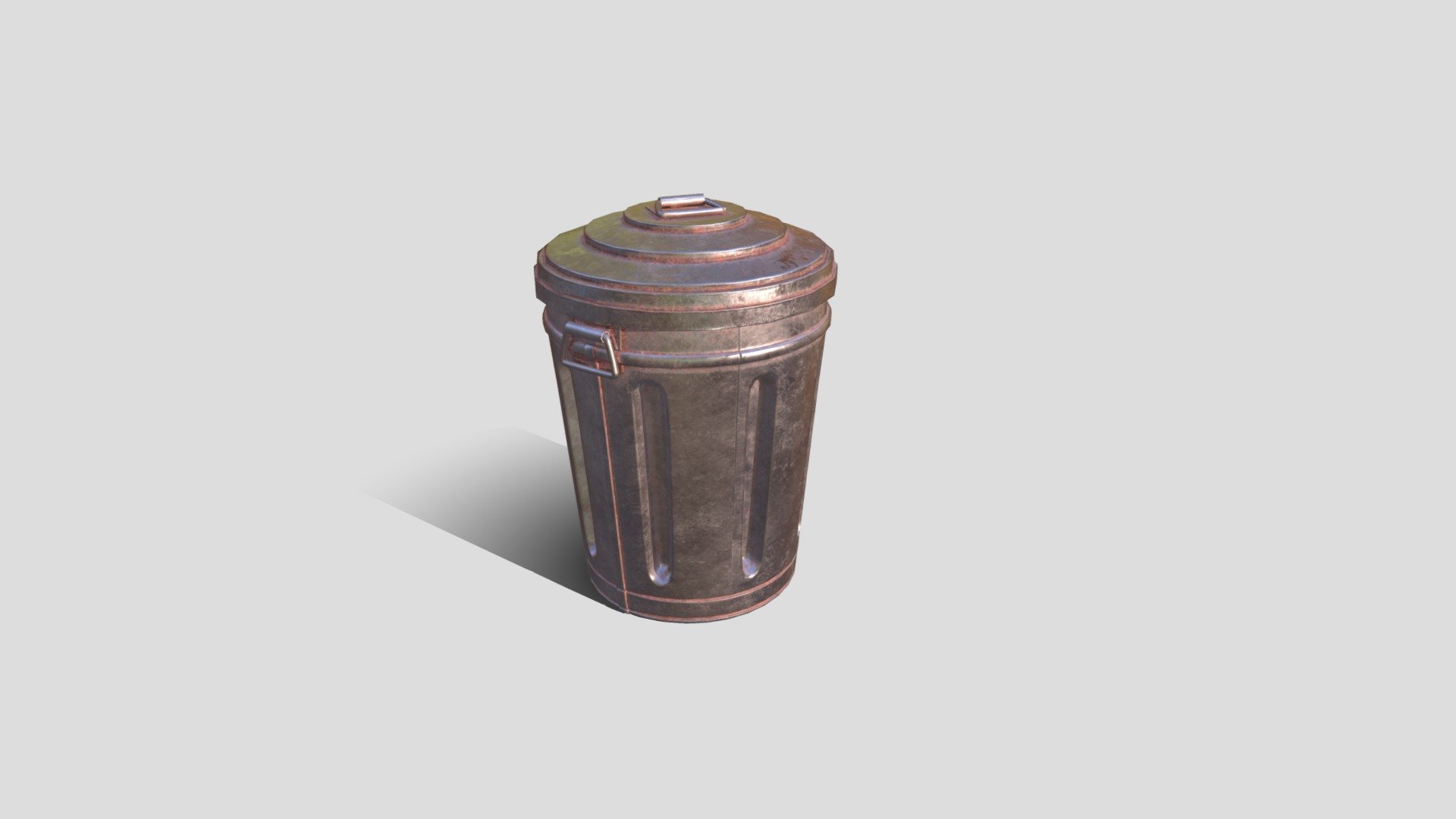 Trash Can - Buy Royalty Free 3D model by ROH3D [1a80a8e] - Sketchfab Store