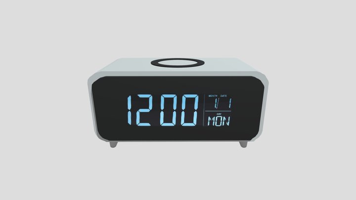 Alarm Clock 3D 3D Model