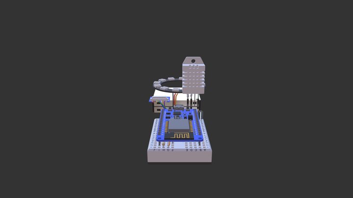 CityOSAir - Small sensor compact version 3D Model