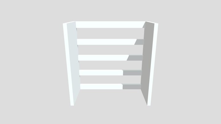 Cenario-cassi-angar-escada1 3D Model
