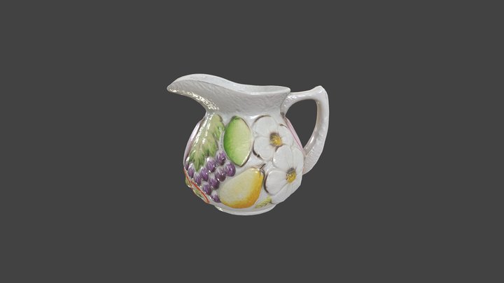 Jarro de cerámica 3D Model